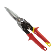 Milwaukee 48224537 - Extra dloué přímé nůžky na plech (310/76 mm, Žluté)