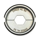 Krimpovací čelist DIN22 AL 50 (50 mm&sup2;)